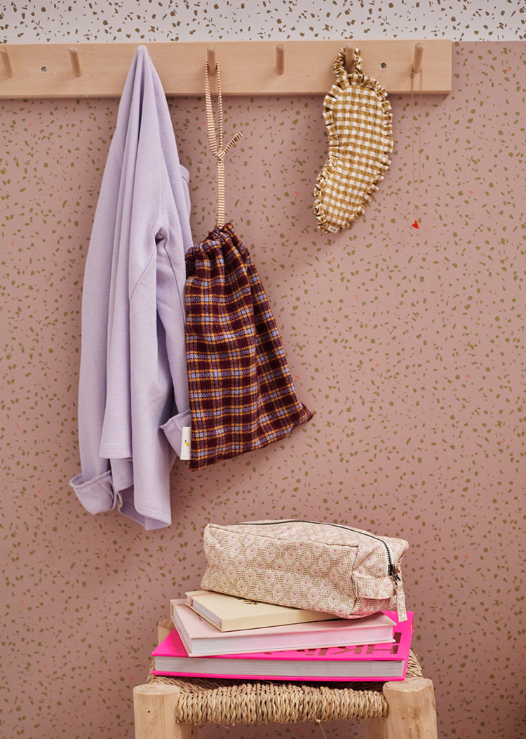 Bibelotte Bibelotte | Behang Terrazzo Macaron