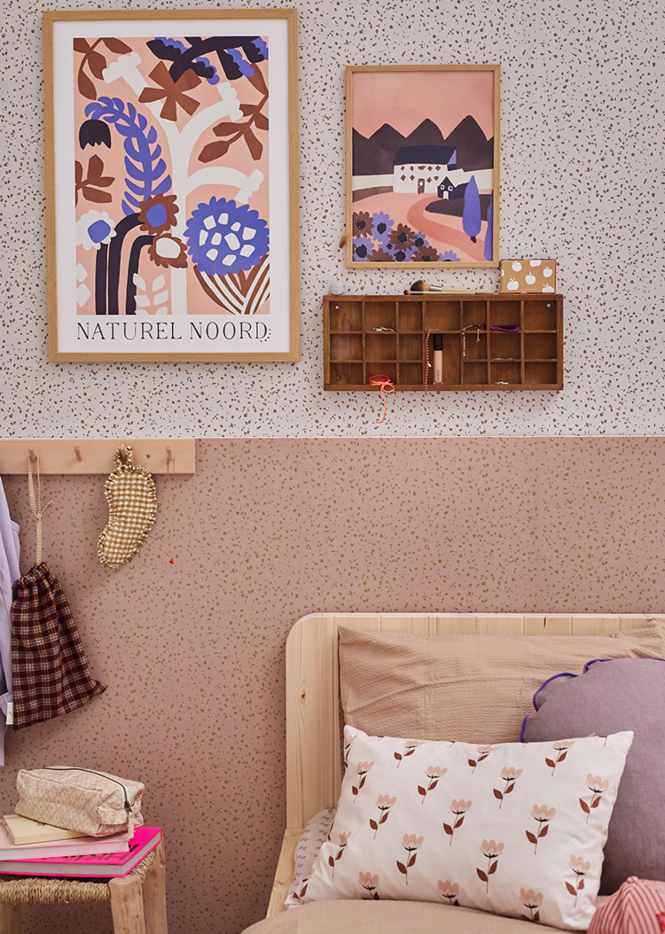 Bibelotte Bibelotte | Behang Terrazzo Macaron