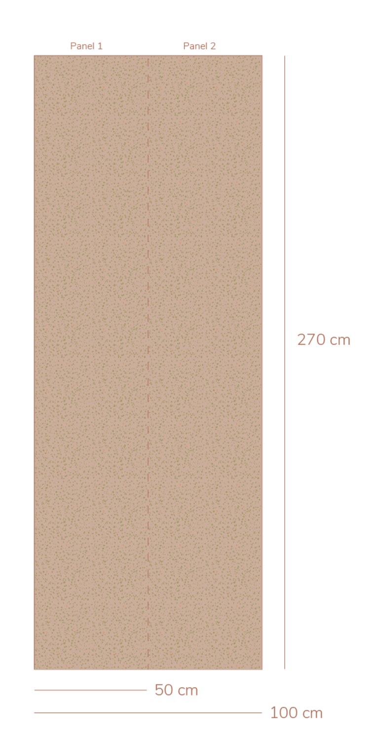 Bibelotte Bibelotte | Behang Terrazzo Macaron