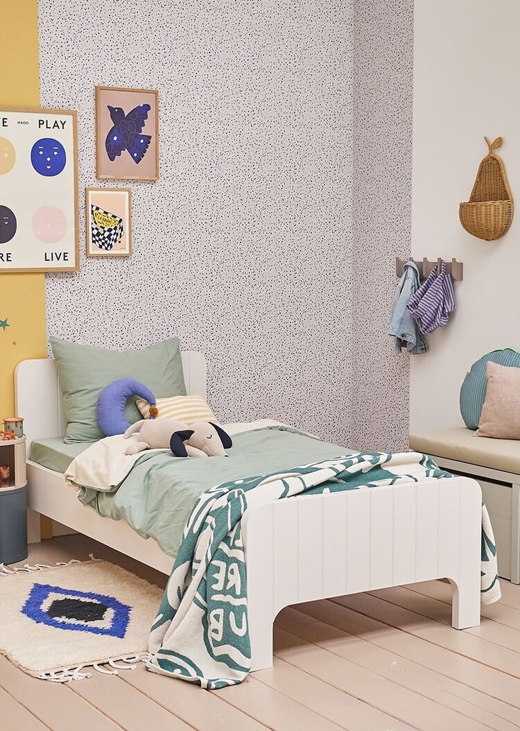 Bibelotte Bibelotte | Behang Terrazzo Kobalt