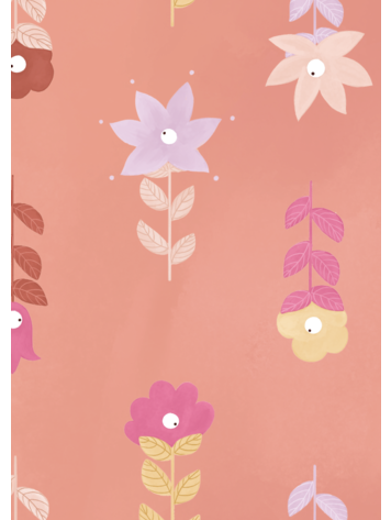 Bibelotte Bibelotte | Behang Bohemian roze