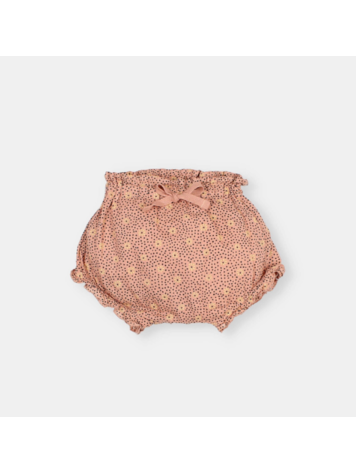 Búho Búho | Broekje flower dots rose clay