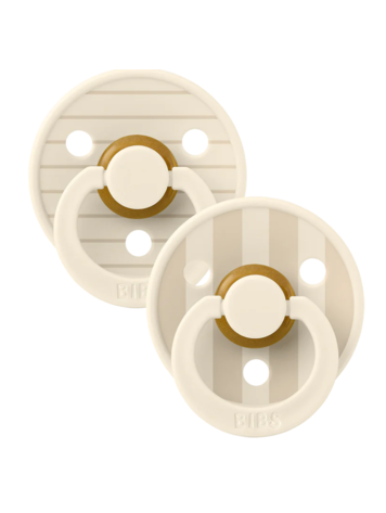 Bibs Bibs | Speen round set2 pin ivory vanilla