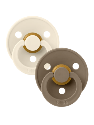 Bibs Bibs | Speen round set2 ivory dark oak