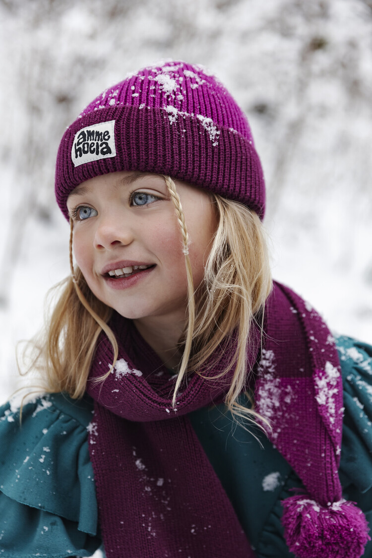 Ammehoela Ammehoela | Muts & sjaal bobbie magenta