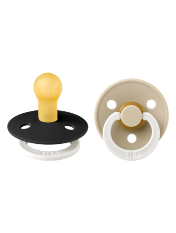 Bibs Bibs | Speen round set2 GLOW black vanilla