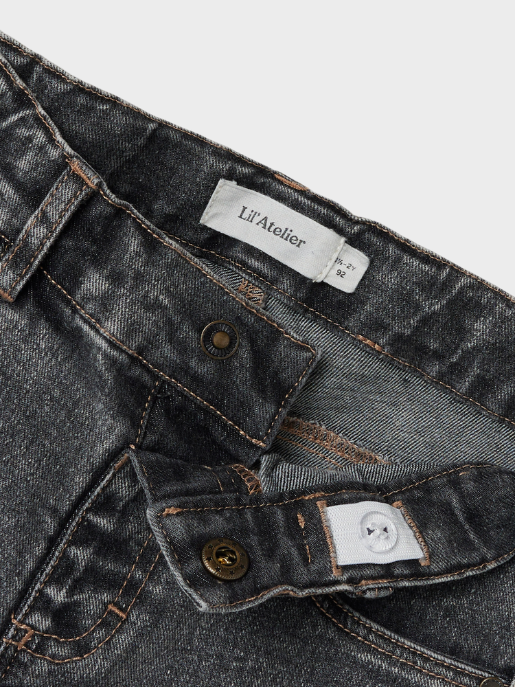 Lil Atelier Lil Atelier | Broek Berlin denim licht grijs