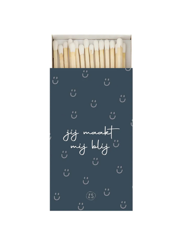 Zusss Zusss | Lucifers jij maakt mij blij donkerblauw