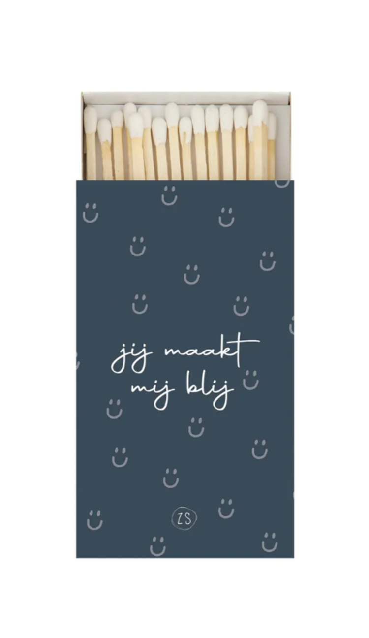 Zusss Zusss | Lucifers jij maakt mij blij donkerblauw