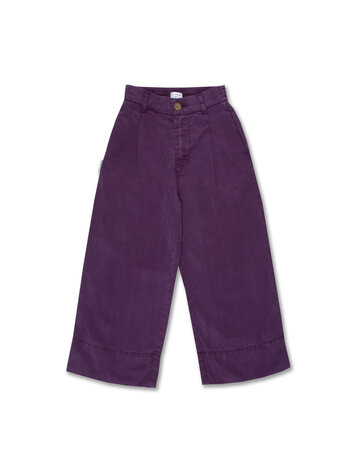 Petit Blush Petit Blush | Wide leg broek plum