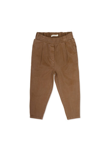 Phil&Phae Phil&Phae | Broek twill loose sepia brown