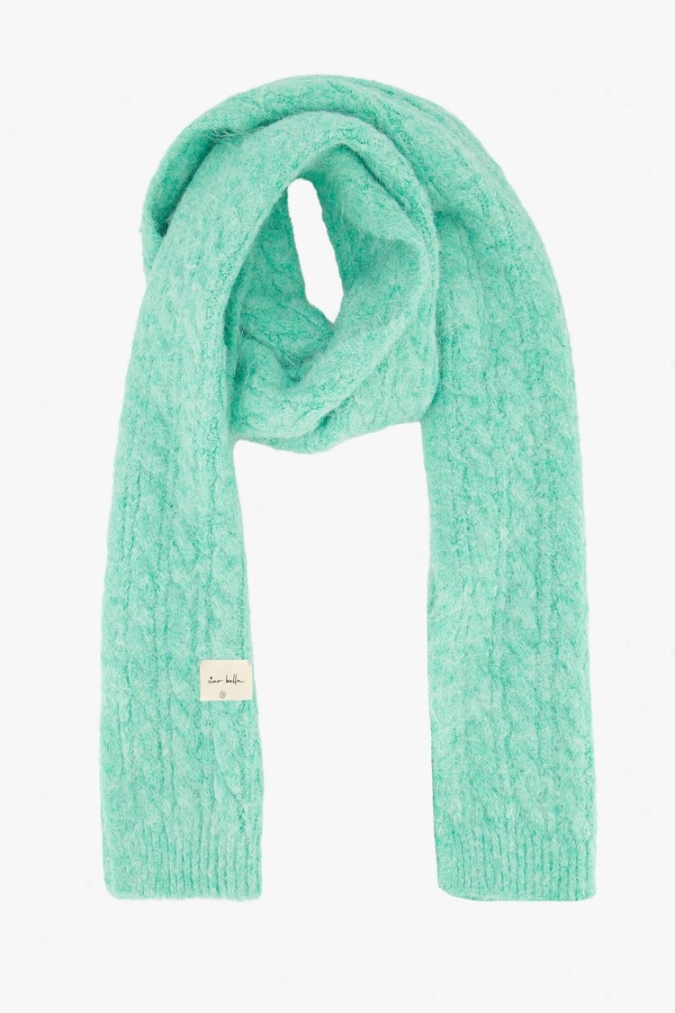 Zusss Zusss | Sjaal met kabel mint