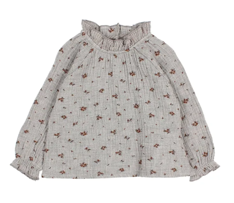 Búho Búho | Blouse baby romance grey