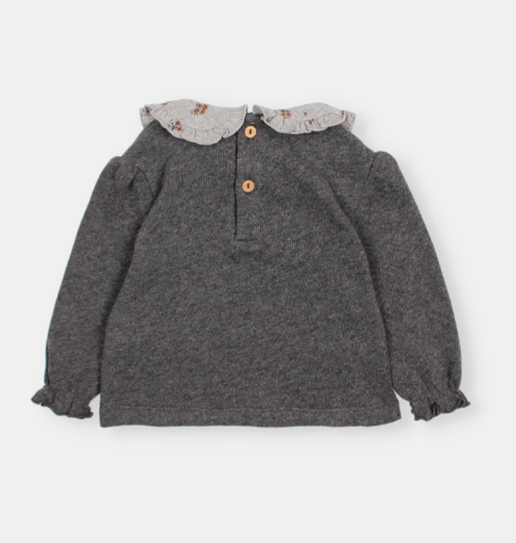 Búho Búho | Sweater baby romance antracite