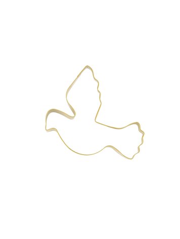 Zusss Zusss | Koekvorm duifje goud