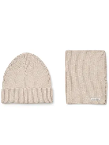 Liewood Liewood | Beanie en sjaal sandy