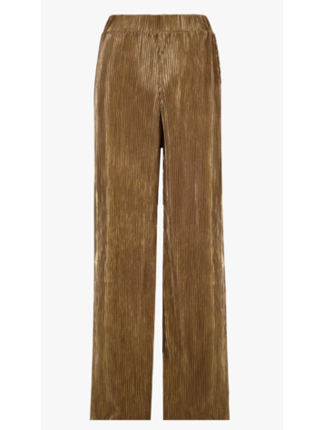 Zusss Zusss | Broek plisse champgane goud