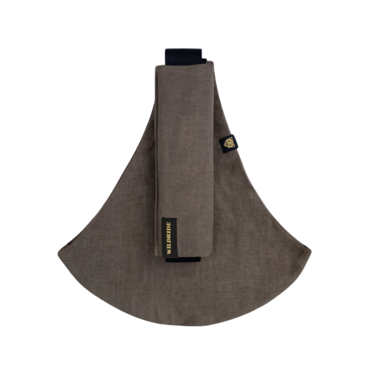 Wildride Wildride | Kinder draagzak brown linnen