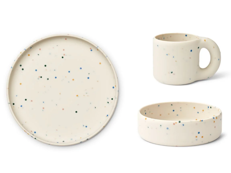 Liewood Liewood | Servies set Andie siliconen