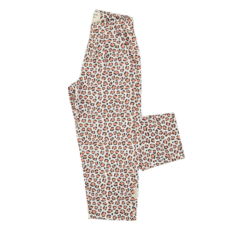Piupiuchick Piupiuchick | Broek ecru panter print