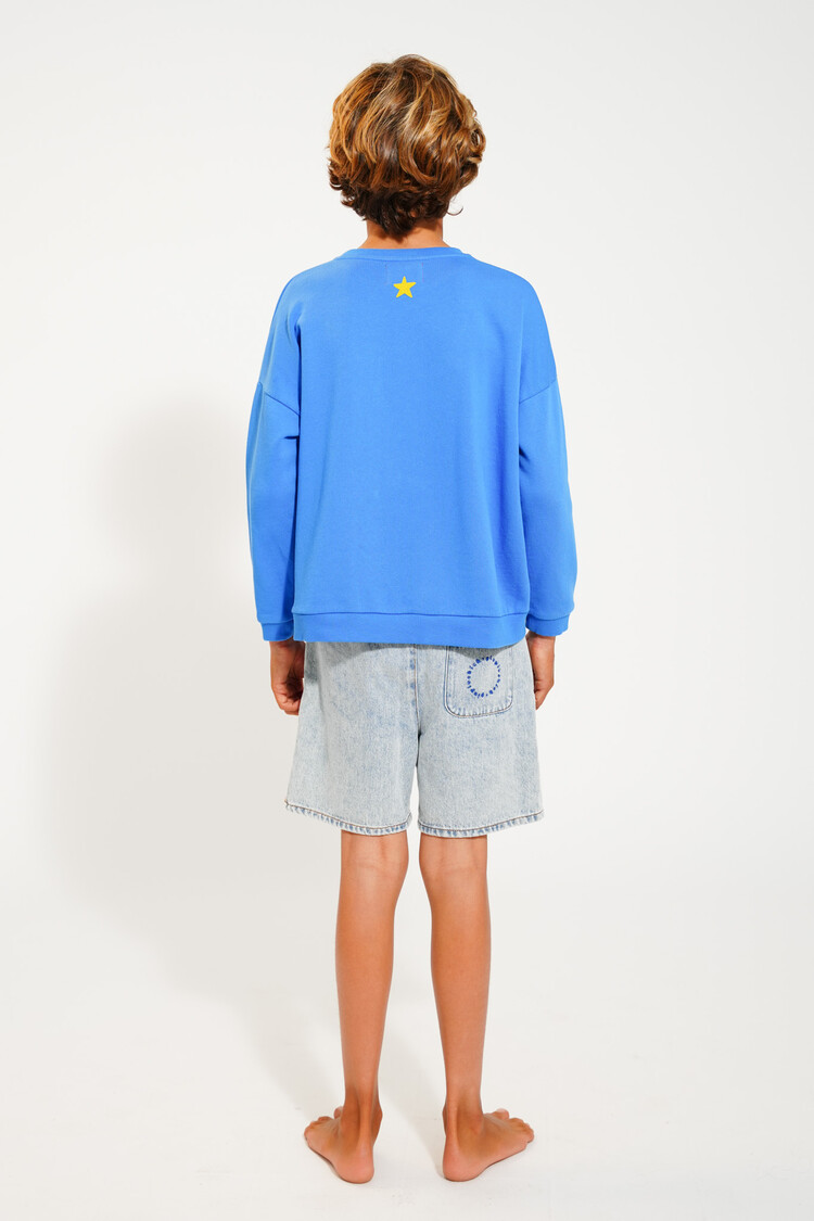 Piupiuchick Piupiuchick | Sweatshirt blue fantastic