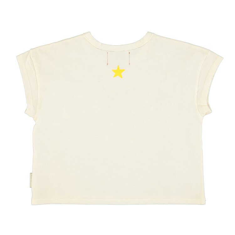 Piupiuchick Piupiuchick | T'shirt ecru multicolor camp