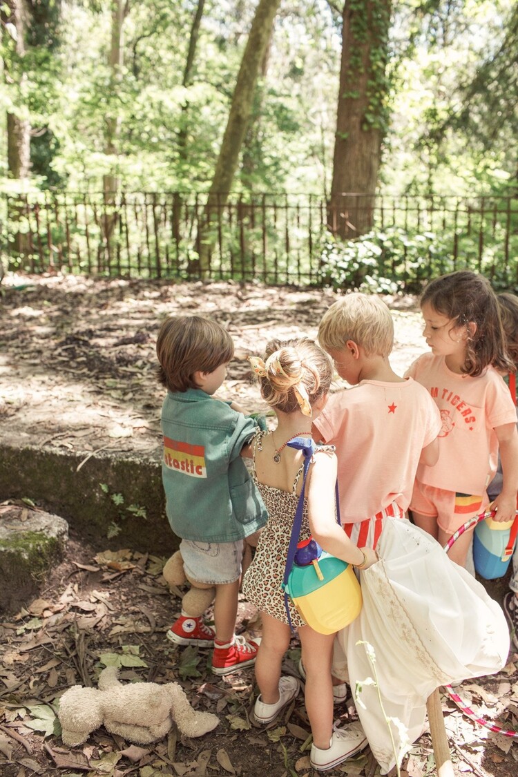 Piupiuchick Piupiuchick | T'shirt pink tiger print