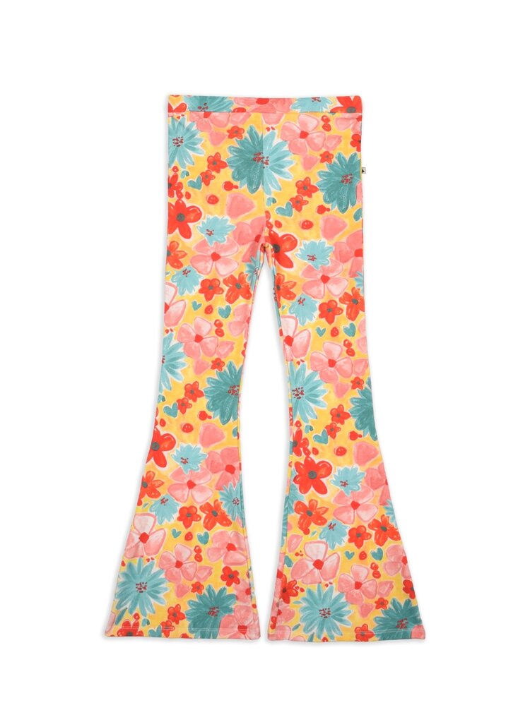 Ammehoela Ammehoela | Flared broek Liv artsy flowers