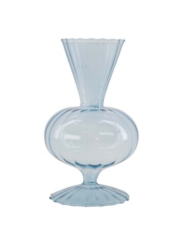 Zusss Zusss | Vaasje glas L blauw