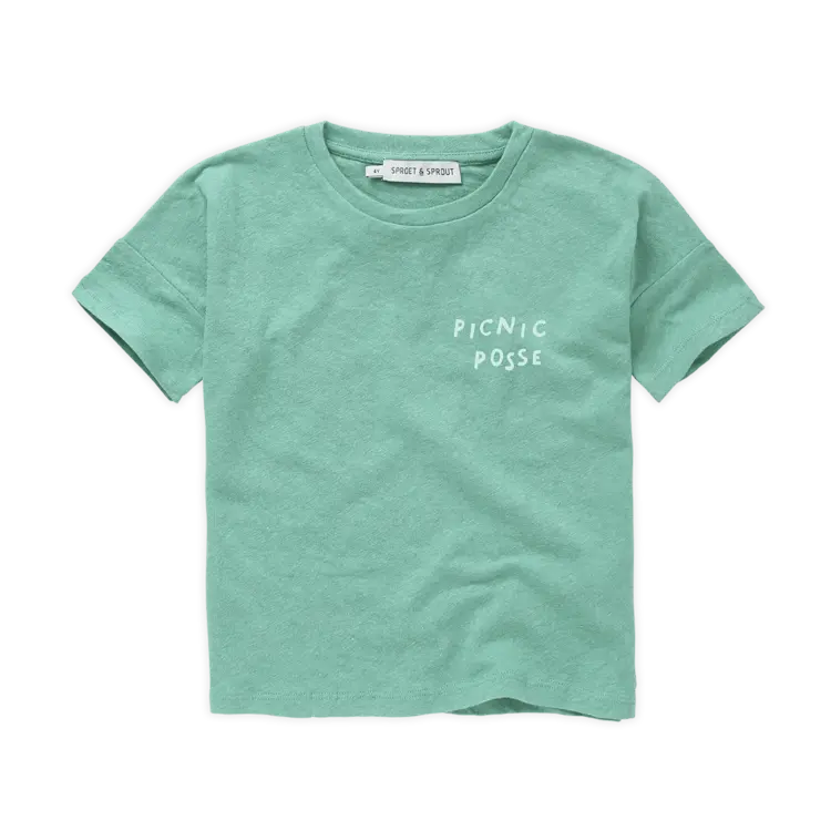 Sproet&Sprout Sproet&Sprout | T-shirt botanical green