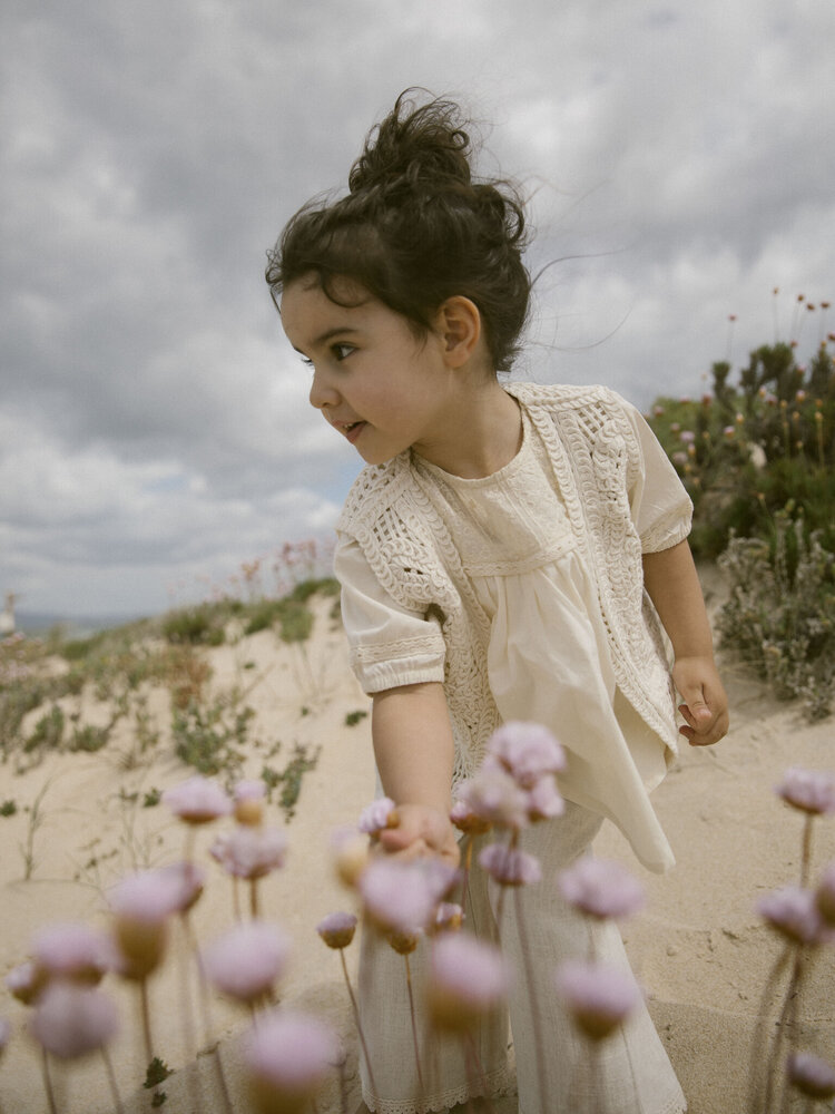 Lil Atelier Lil Atelier | Vest Dagny turtledove melange