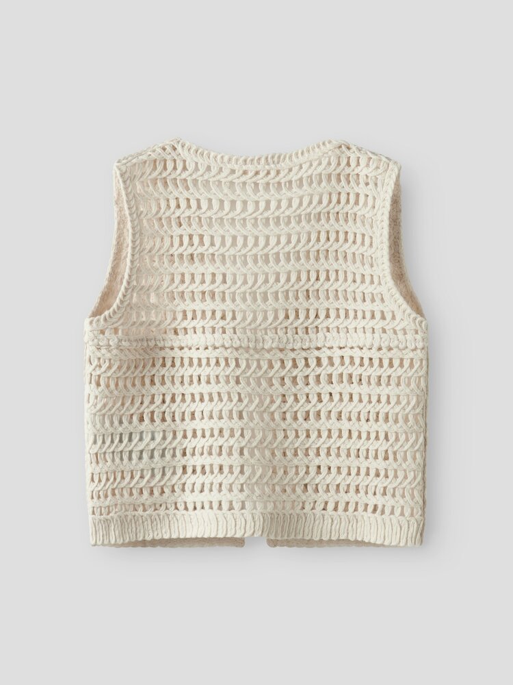 Lil Atelier Lil Atelier | Vest Dagny turtledove melange