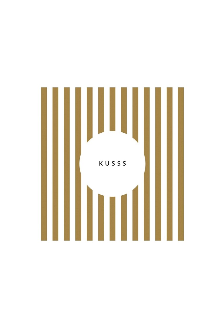 Zusss Zusss | Servetten Kusss streep 12.5x12.5cm