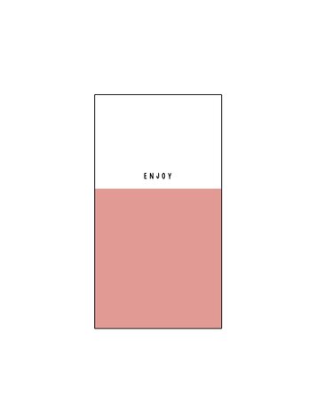 Zusss Zusss | Servetten Enjoy 11x20cm