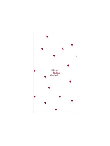 Zusss Zusss | Servetten Leuker dan leuk 11x20cm