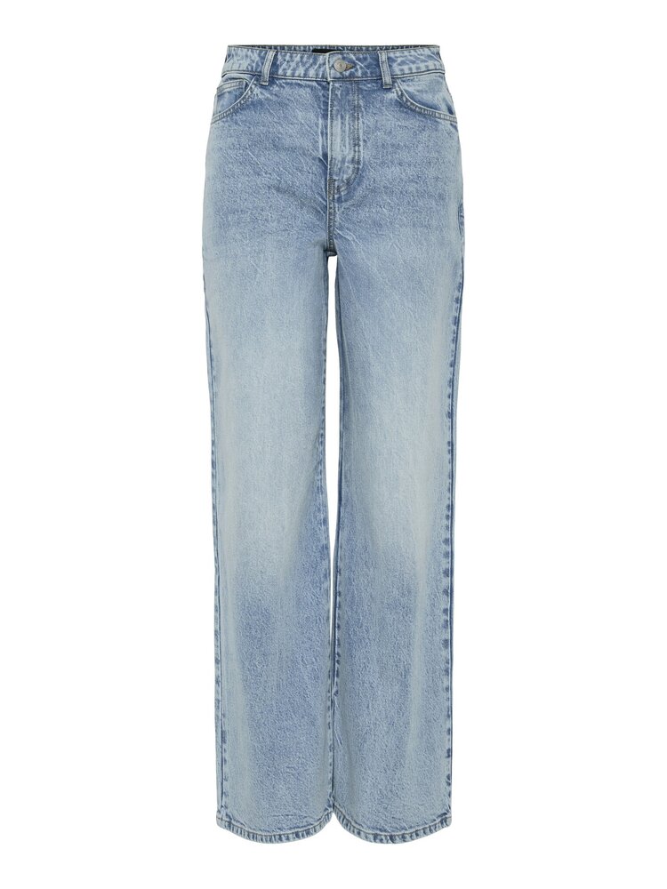 Pieces | Broek Selma jeans light blue denim NOOS