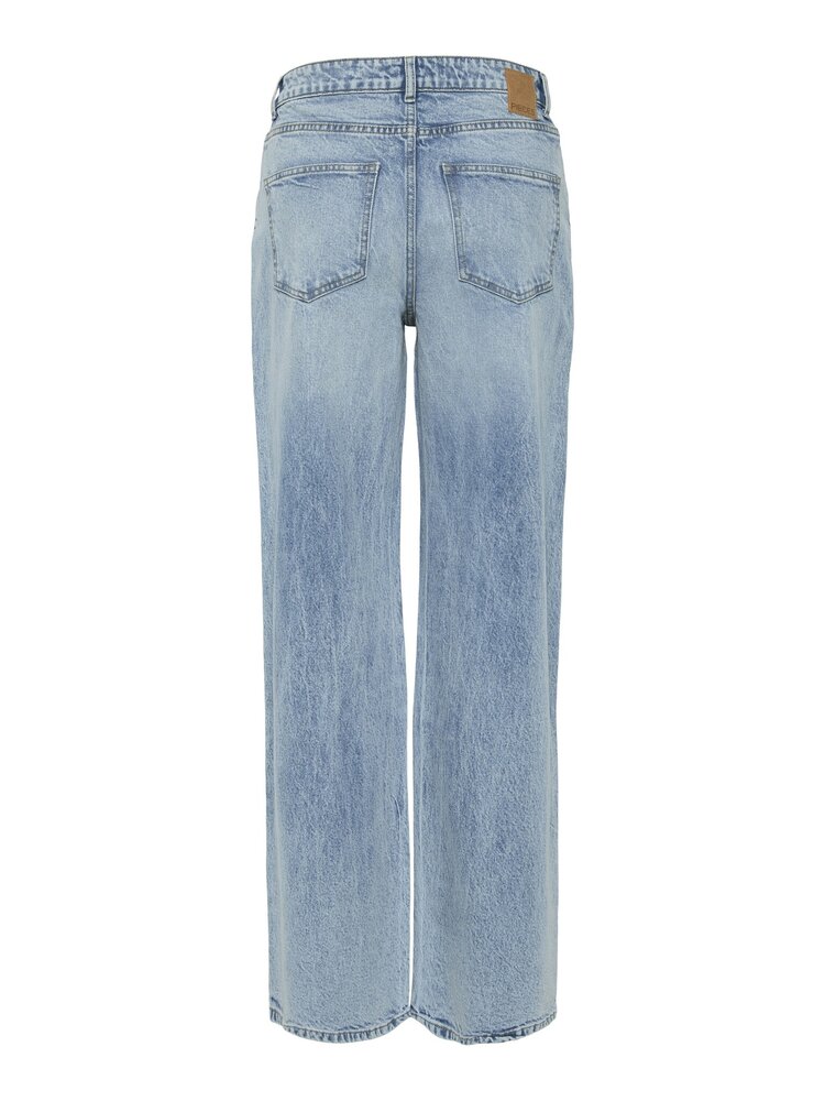 Pieces | Broek Selma jeans light blue denim NOOS
