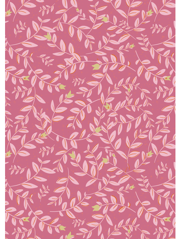 Bibelotte Bibelotte | Behang Flora fuchsia