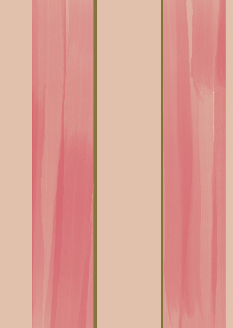 Bibelotte Bibelotte | Behang Nola zalm