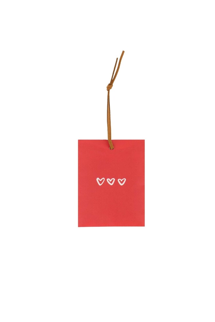 Zusss Zusss | Geurzakje mini schone was hartjes rood