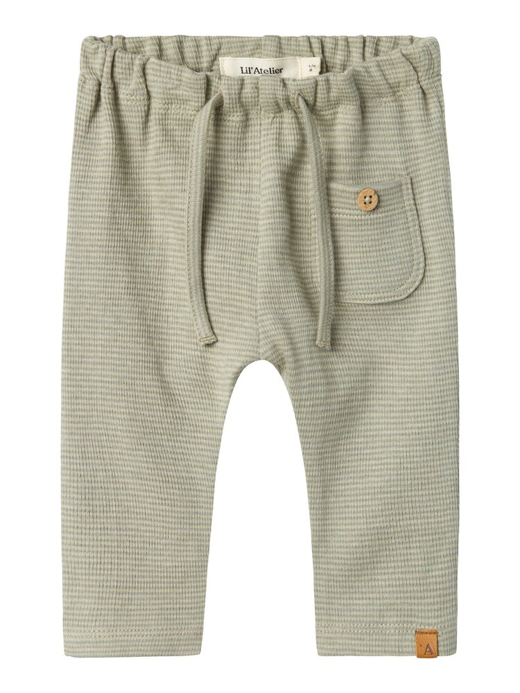 Lil Atelier Lil Atelier | Broek Feng moss grey