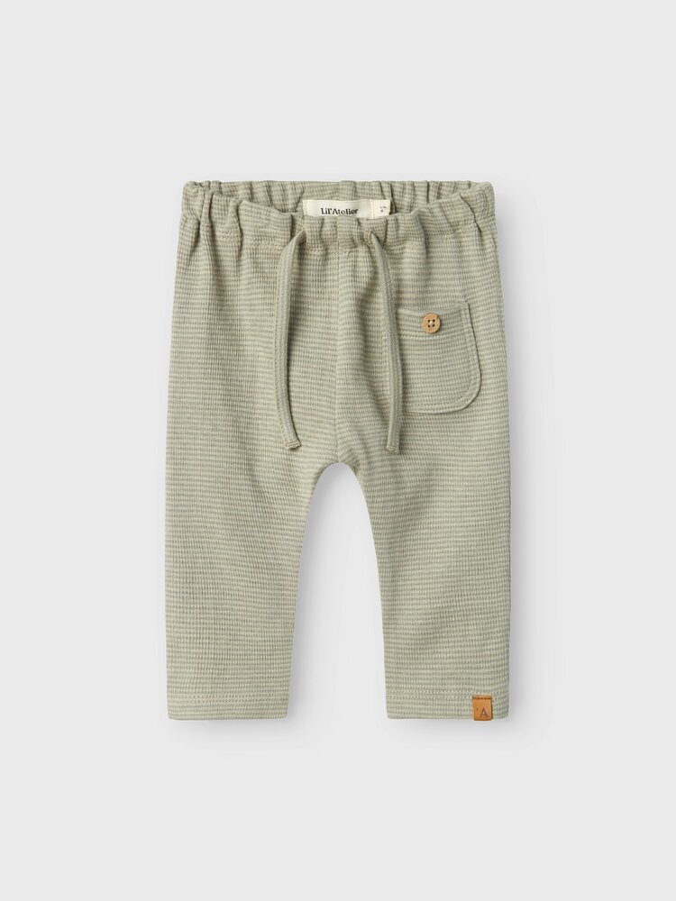 Lil Atelier Lil Atelier | Broek Feng moss grey