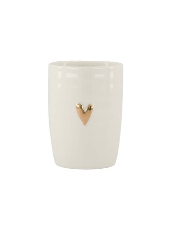 Zusss Zusss | Koffiemok hartje goud