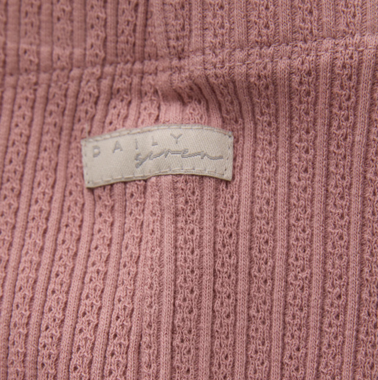 Daily7 Daily7 | Flared broek structure ash rose