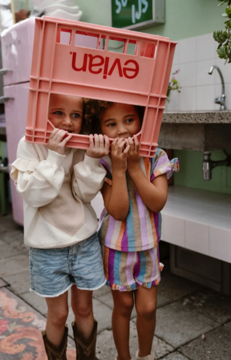 Daily7 Daily7 | Short denim printed