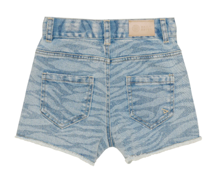 Daily7 Daily7 | Short denim printed
