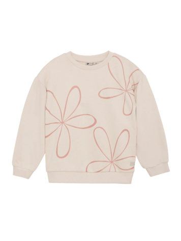 Daily7 Daily7 | Sweater flower sandshell