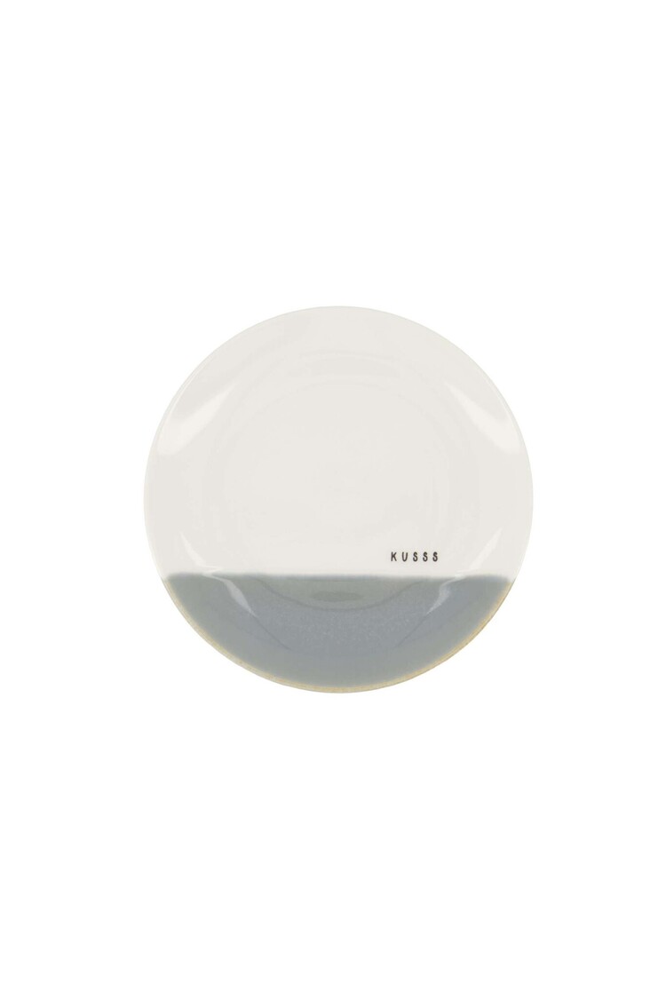 Zusss Zusss | Gebaksbordje kusss grijsblauw