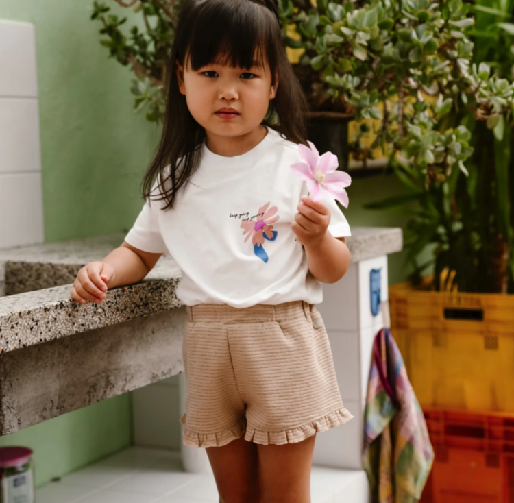 Daily7 Daily7 | T-shirt flower artwork cloud