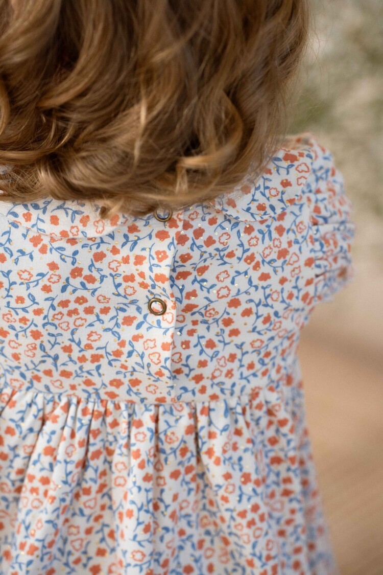 House of Jamie House of Jamie | Jurk baby collar peach blush